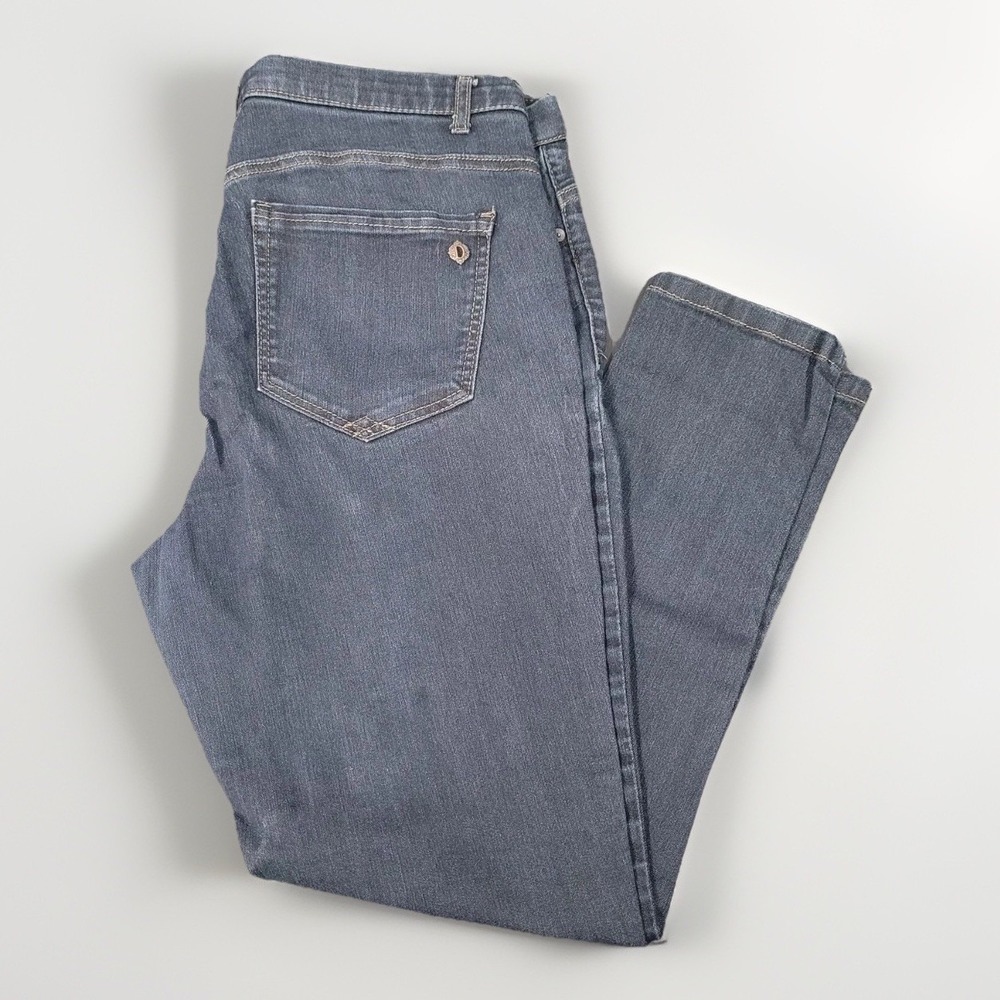 Democracy Ab Solution Jeans Womens‎ 12 Dark Wash Denim Stretch Classic Fit